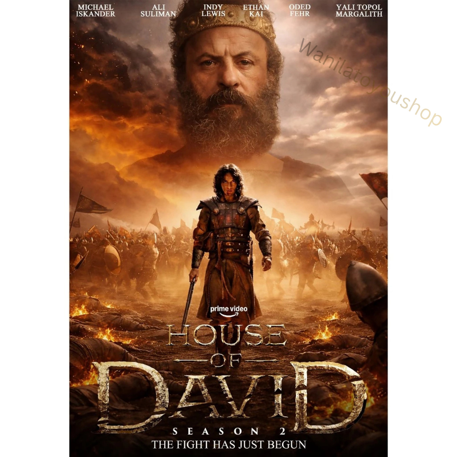 House of David SEASON 2 DVD Complete Series English Sub Region FREE SHIPPING