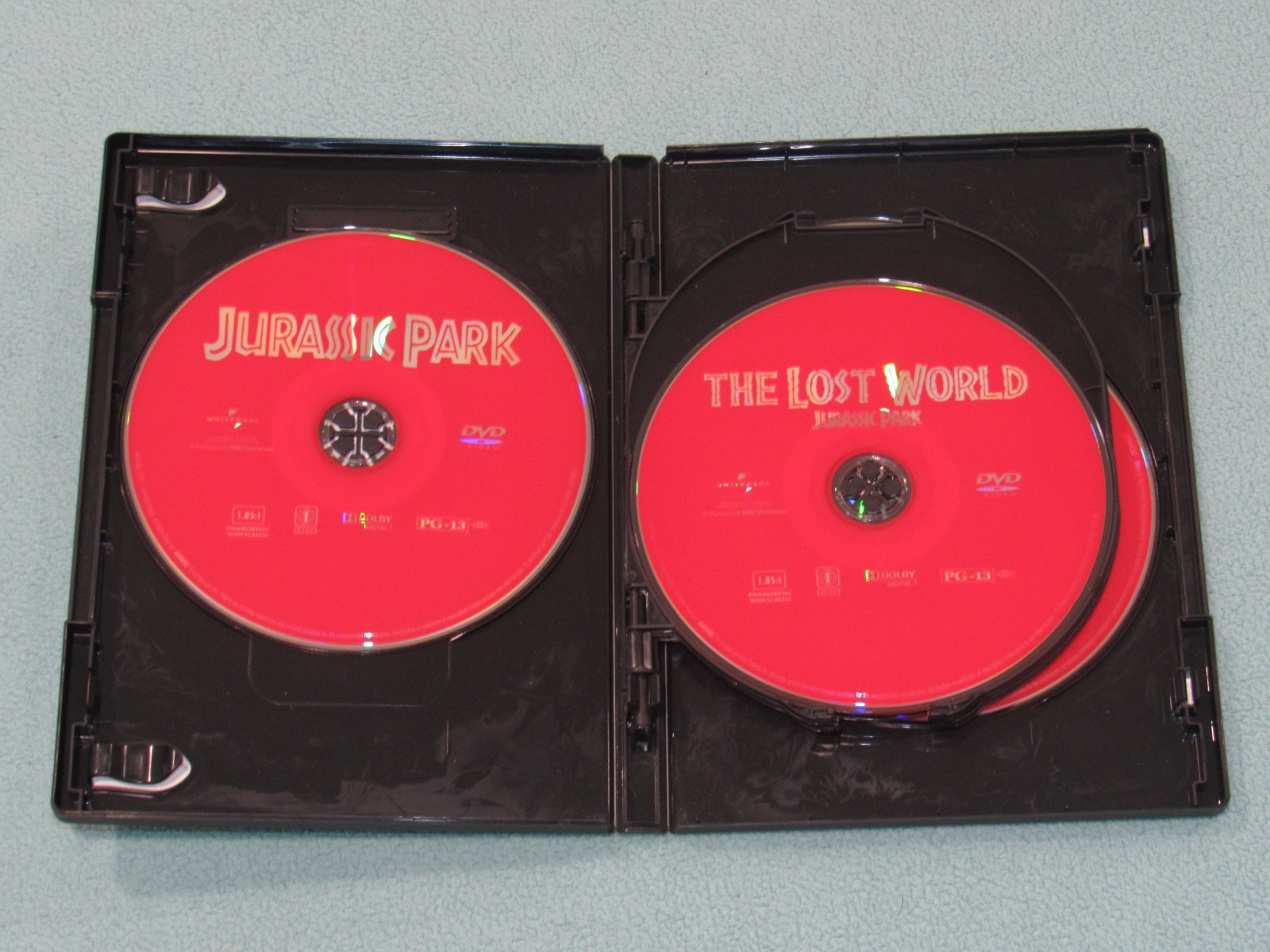 6 DVD Lot: JURASSIC PARK TRILOGY & WORLD TRILOGY Complete Collection (8 Discs)