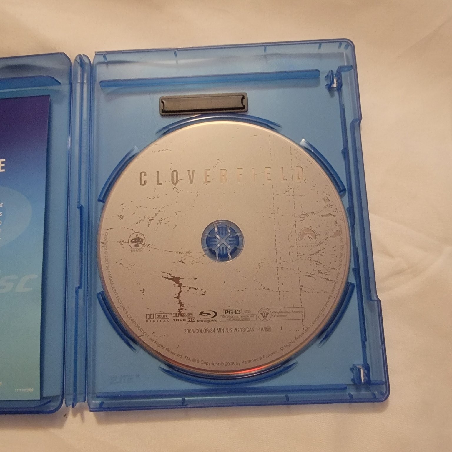 Cloverfield Blu-ray 2008 Director Matt Reeves J.J. Abrams Special Features