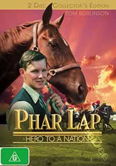 Phar Lap NEW PAL Family Classic DVD Simon Wincer Tom Burlinson Australia