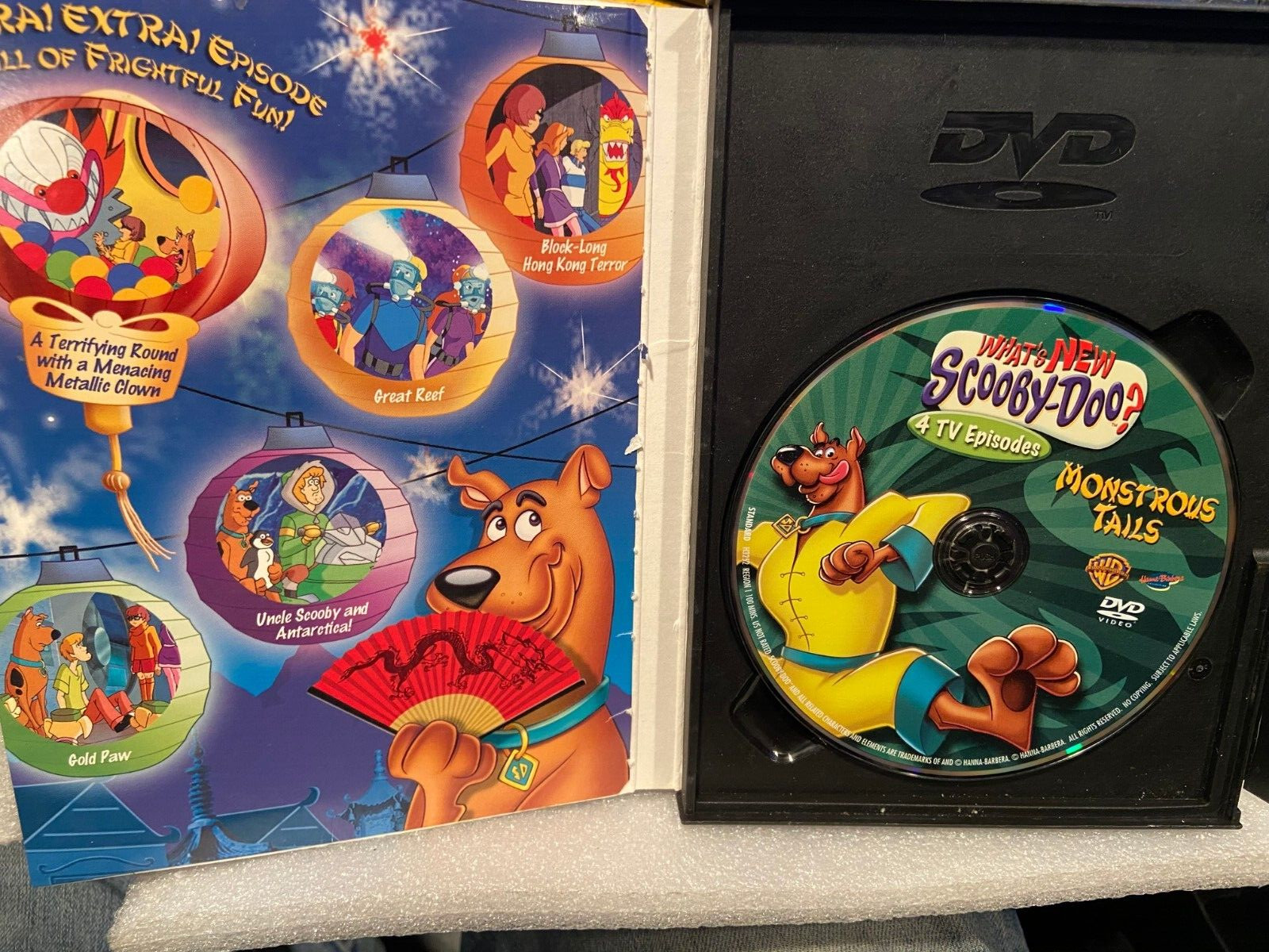 What’s New Scooby-Doo? Monstrous Tails 4 TV Episodes DVD *Pre-Owned* Bkshds