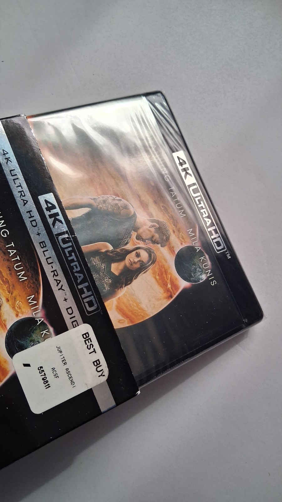 Jupiter Ascending (2015) 4K Ultra HD Blu-ray 2-Disc US Release w/Channing Tatum