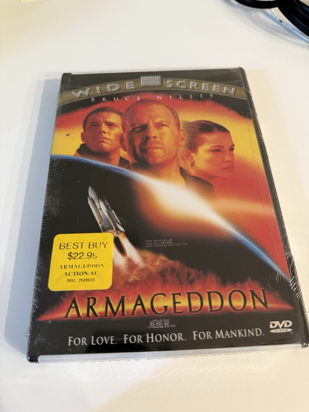 ARMAGEDDON DVD – 2.35:1 Widescreen Bruce Willis – New & Sealed – Free Shipping
