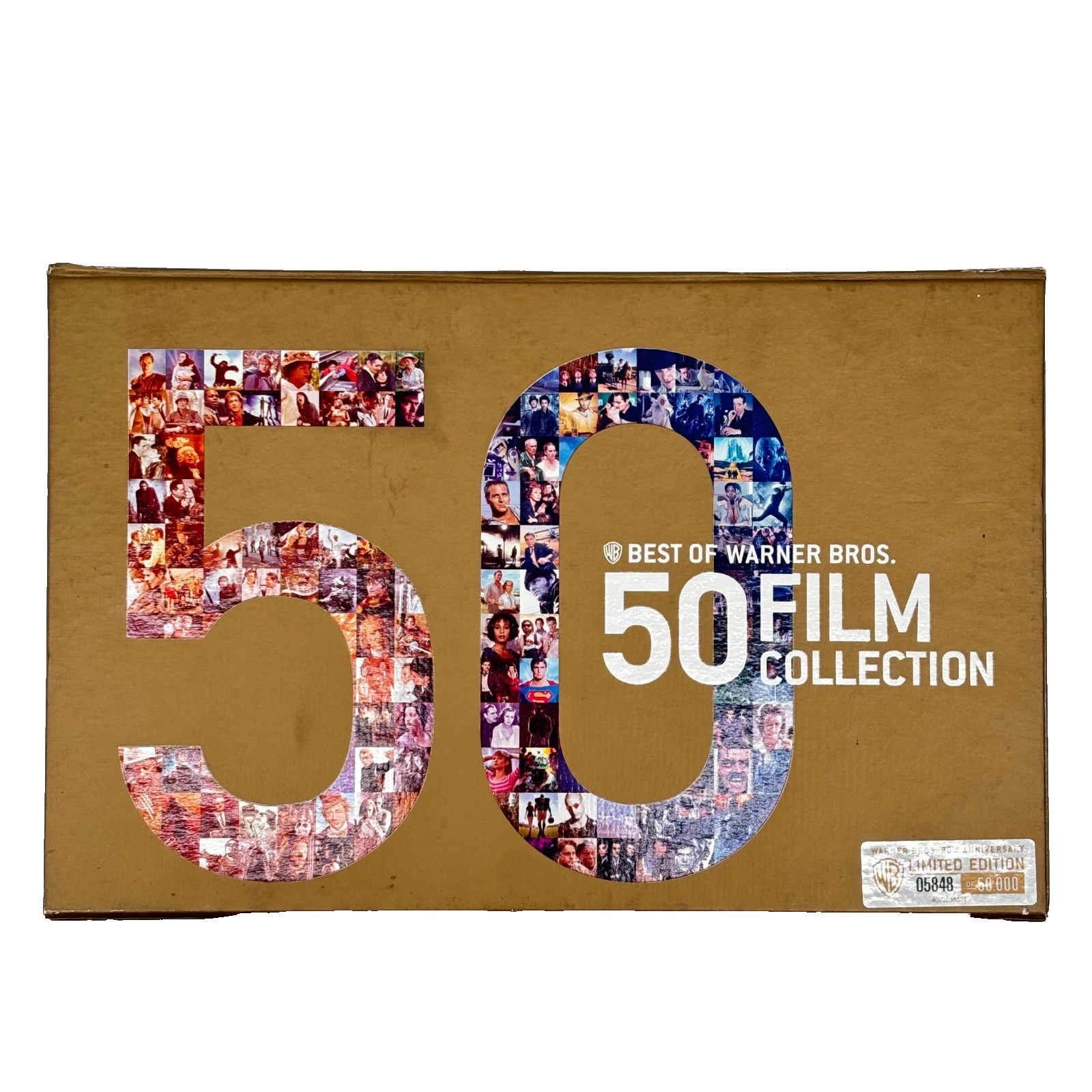 Best of Warner Bros: 50 Film Collection Blu-ray Discs 2013 52-Discs