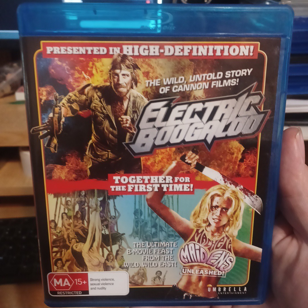 Electric Boogaloo / Machete Maidens – Umbrella Blu-ray OOP RARE Region Free
