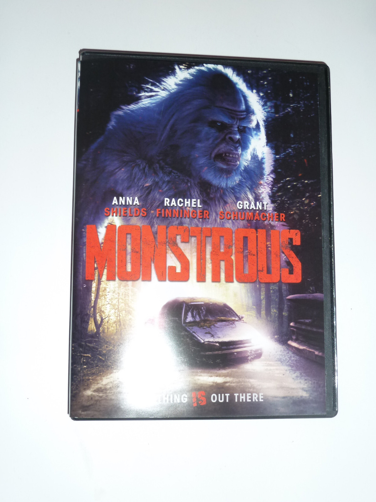 Monstrous DVD 2020 monster horror movie Bigfoot sasquatch cryptid Anna Shields!