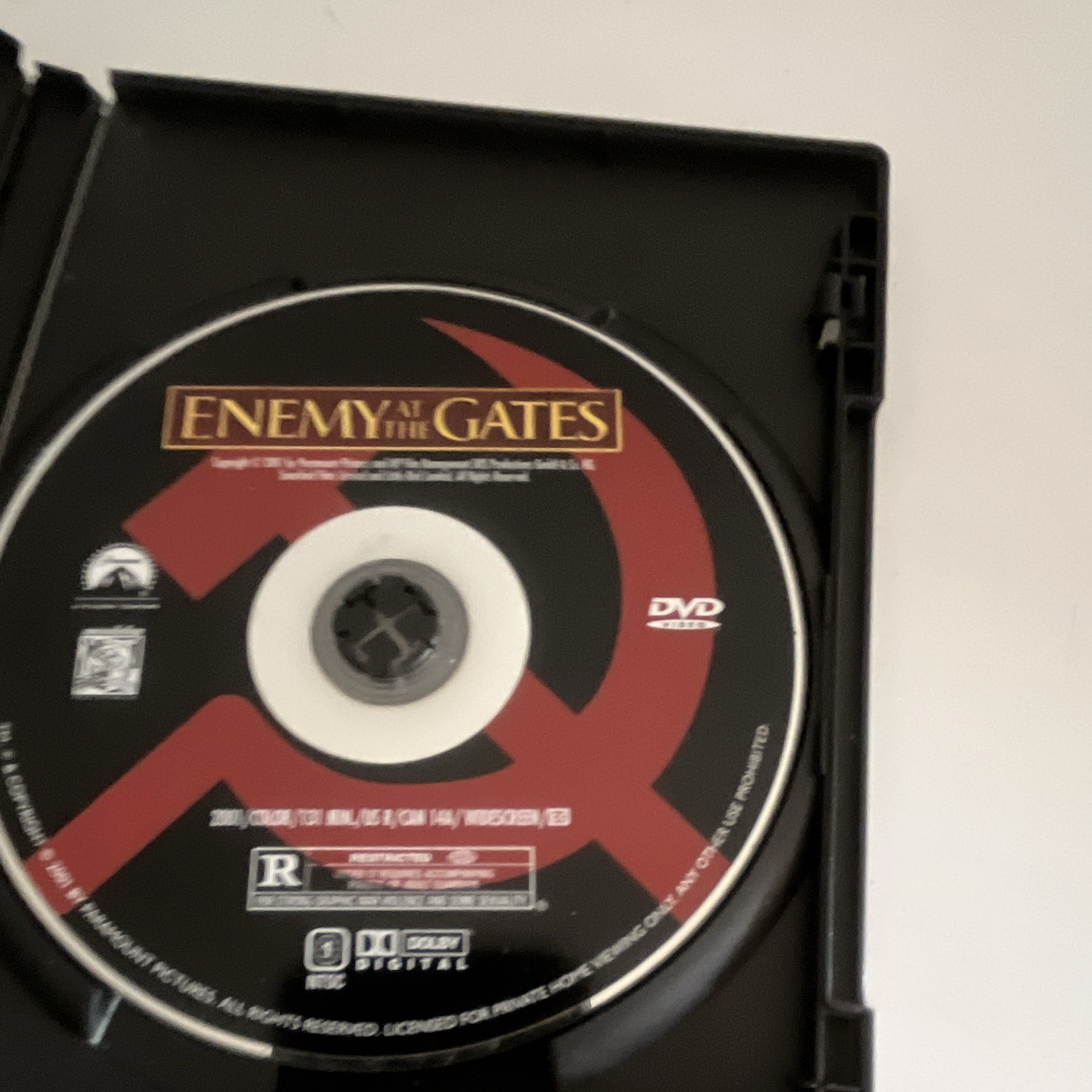 Paramount Pictures Enemy at the Gates DVD Widescreen R English 131 min 2001