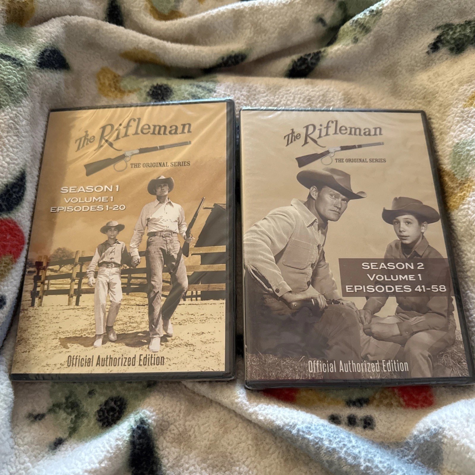 The Rifleman The Original Series DVD Set Season 1 &2 Episodes 1-20 & 41-58 New!