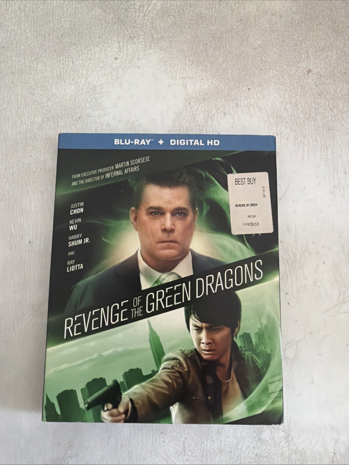 Revenge of the Green Dragons (Blu-ray, 2014, A24) Ray Liotta, Justin Chon