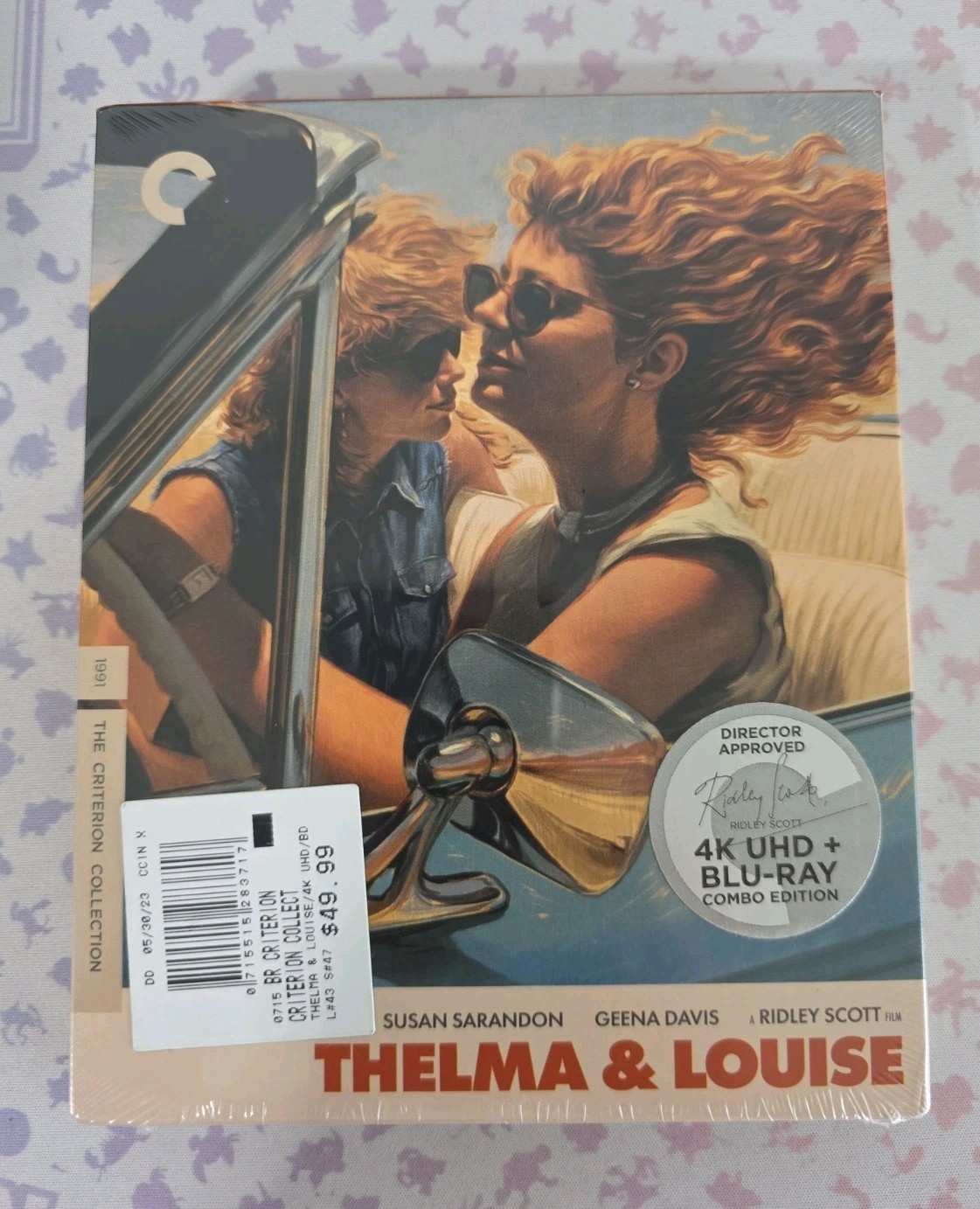 Thelma & Louise (Criterion) (4K UHD + Blu-ray, 1991) – With Signature Sticker!