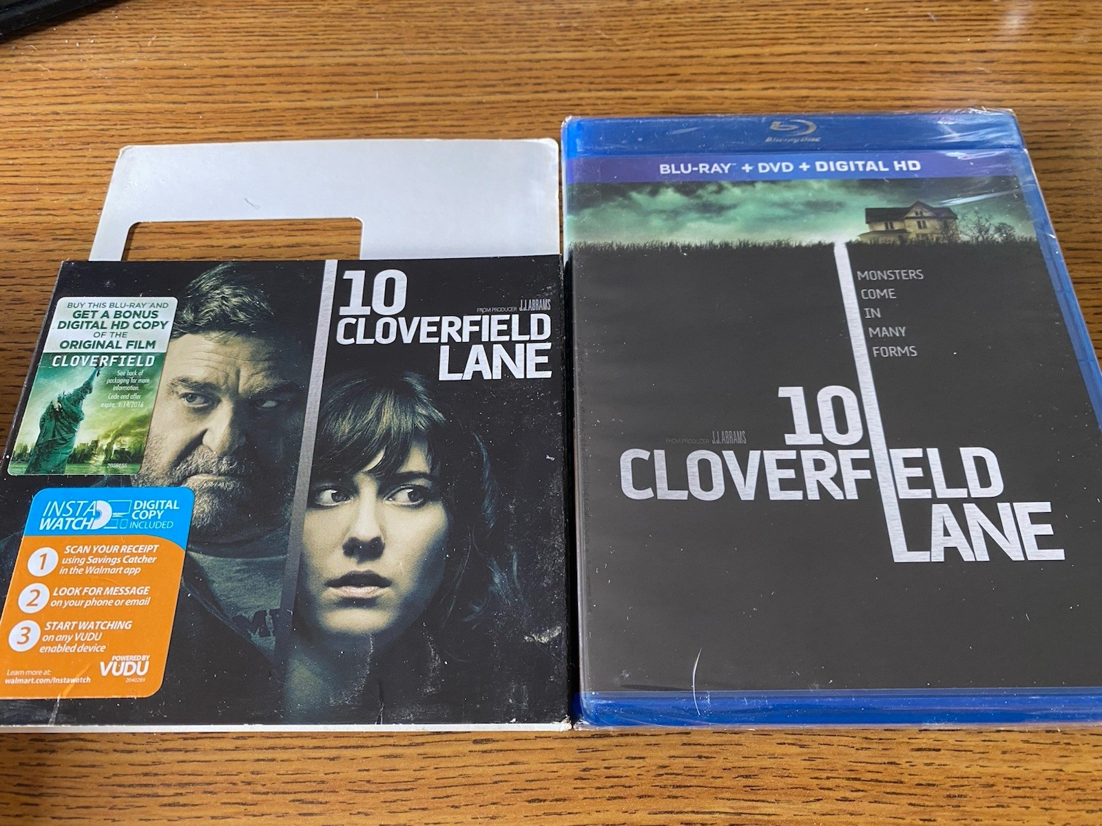 10 CLOVERFIELD LANE – (Blu-ray, 2016) – John Goodman, Mary E Winstead – NEW
