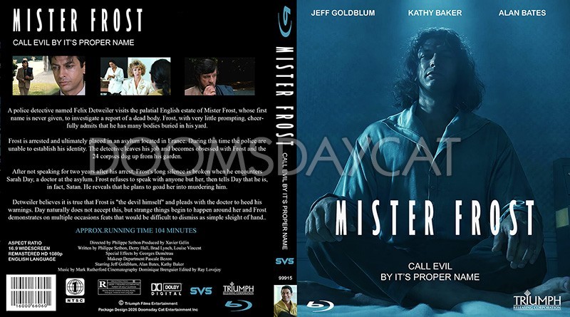 Mister Frost 1990 Blu-Ray Remaster, Upscale + Bonus Feature, Jeff Goldblum