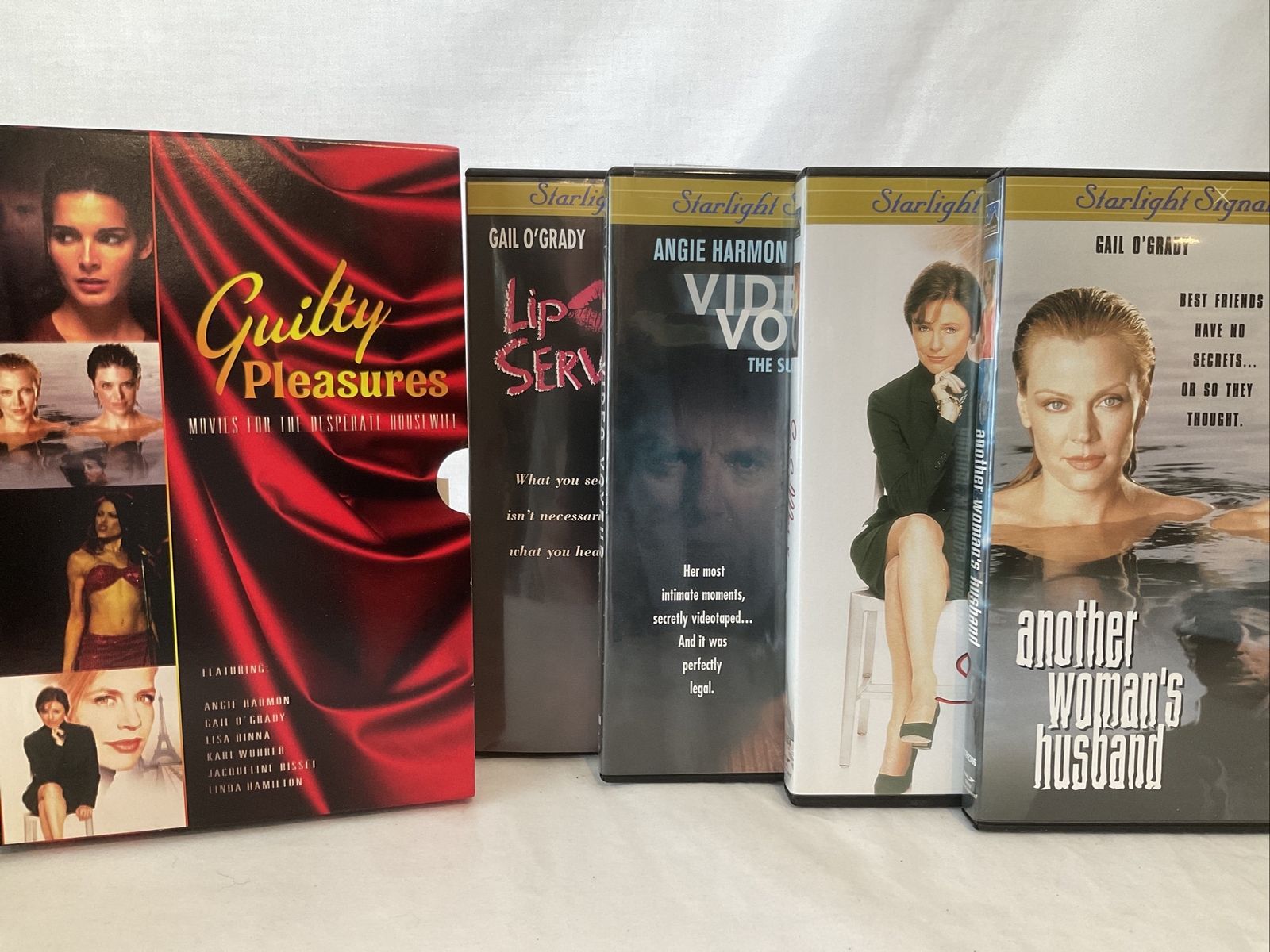 Guilty Pleasures 4 DVD Set Movies For The Desperate Housewife Angie Harmon Rinna