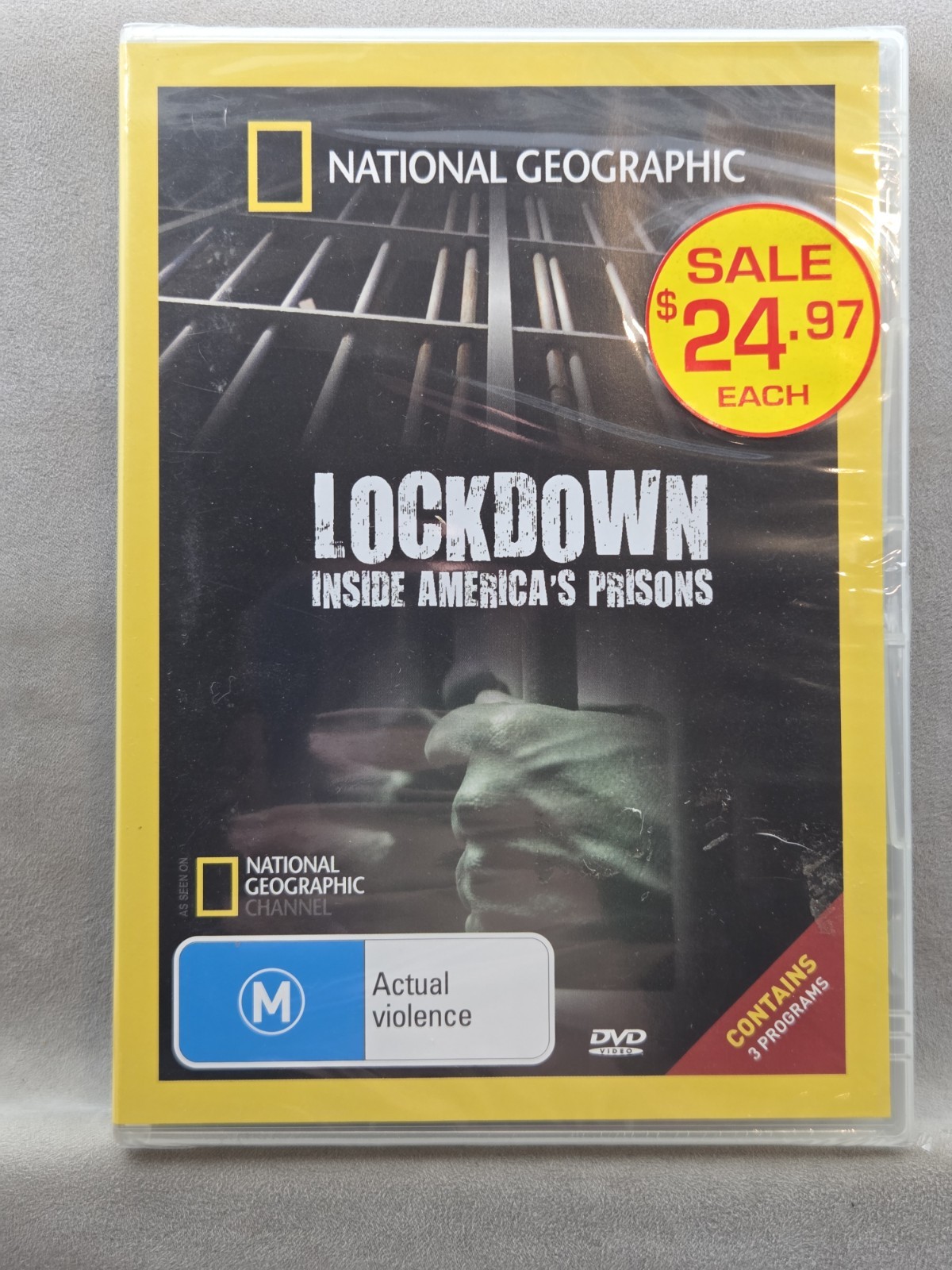 Lockdown Inside America’s Prisons (DVD) National Geographic NEW & SEALED