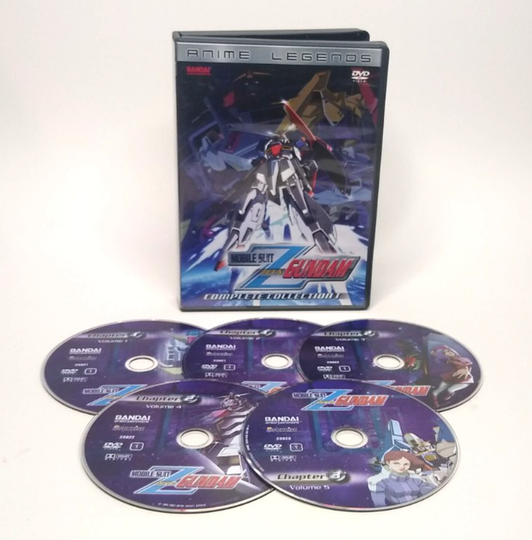 Mobile Suit Z Gundam Zeta Complete Collection 1 Anime Legends 5-DVD HTF Box Set